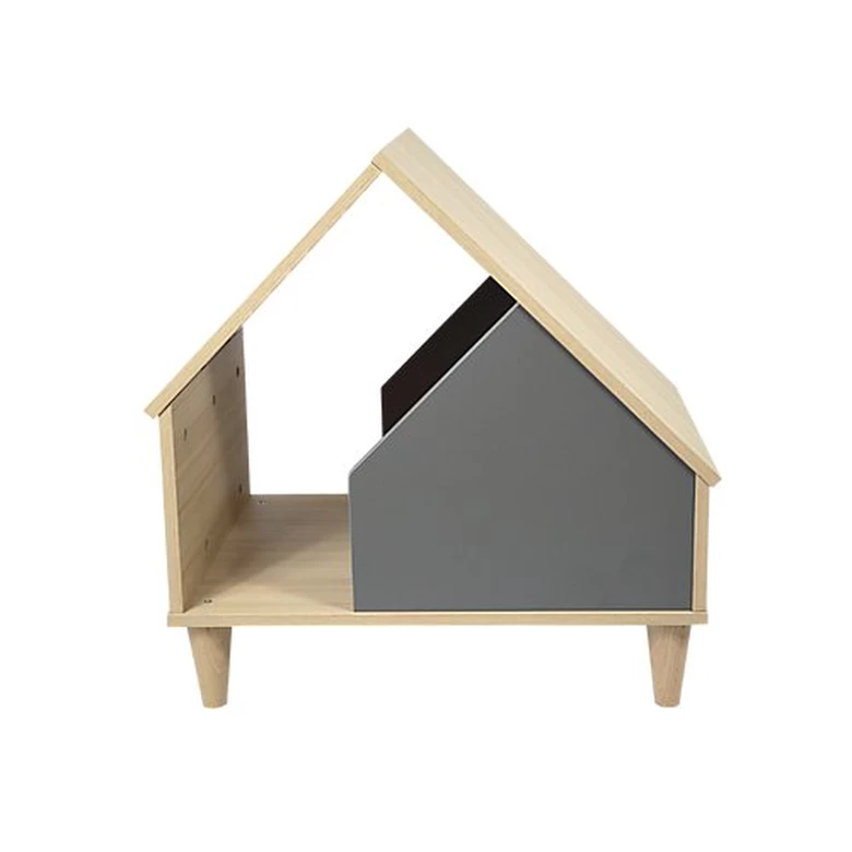 Comme Un Roi - Maisonnette Niche D'intérieur Pour Chien Et Chat - 68cm 1 Comme Un Roi - Maisonnette Niche D'intérieur Pour Chien Et Chat - 68cm