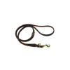 Comme Un Roi - Laisse Cuir Ajustable So Chic Marron / Caramel Pour Chien - 200cm