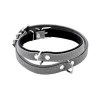 Comme Un Roi - Collier Cuir So Nature Gris Pour Chien - XL