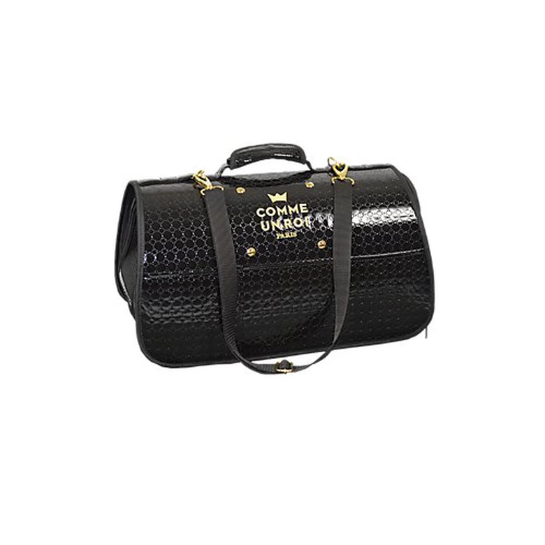 Comme Un Roi - Sac De Transport Niche So Chic Noir Pour Chien Et Chat - 50cm 1 Comme Un Roi - Sac De Transport Niche So Chic Noir Pour Chien Et Chat - 50cm