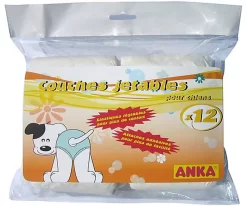 Anka - Lot De 12 Couches Culotte Pour Chiot -Fournitures Pour Chiens 6768
