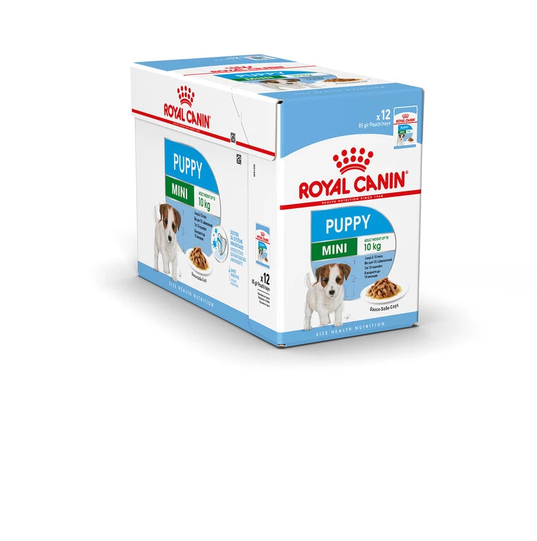 Royal Canin - Sachets Mini Puppy En Sauce Pour Chiot - 12X85g 1 Royal Canin - Sachets Mini Puppy En Sauce Pour Chiot - 12X85g