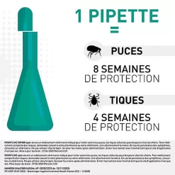 Frontline - Pipettes Antiparasitaire Pour Chien De 10 à 20Kg - 4x1,34ml 7 Frontline - Pipettes Antiparasitaire Pour Chien De 10 à 20Kg - 4x1,34ml -Fournitures Pour Chiens 69096