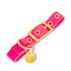 Pop Dog - Collier à Œillet Glouton Rose Pour Chien - S