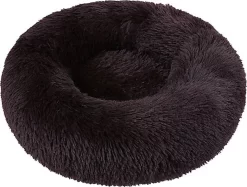 Wouapy - Corbeille Ronde Moelleuse Marron Pour Chien - 50cm