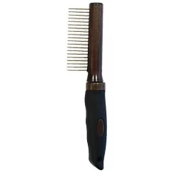 Croci - Peigne BARBERSHOP Dents Moyennes Pour Chien Et Chat - 21x2.5x4cm