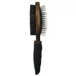 Croci - Brosse Double BARBBERSHOP Pour Chien Et Chat - 25x6,7x6cm