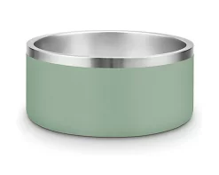 Croci - Bol En Acier Vintage Lait Et Menthe Pour Chiens - 950ml
