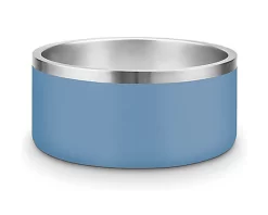 Croci - Bol En Acier Vintage Azuré Pour Chiens - 950ml