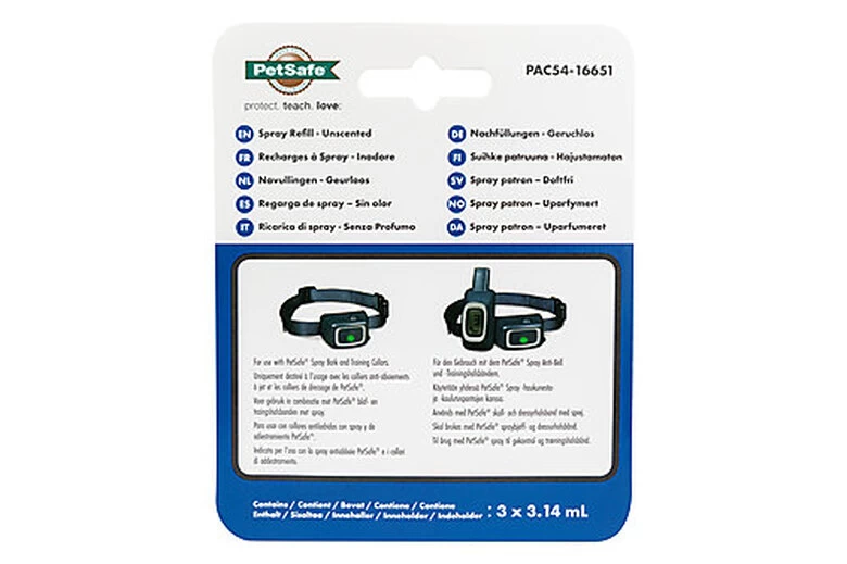 PetSafe - Recharge Spray Sans Odeur Pour Collier Anti-Aboiement 1 PetSafe - Recharge Spray Sans Odeur Pour Collier Anti-Aboiement