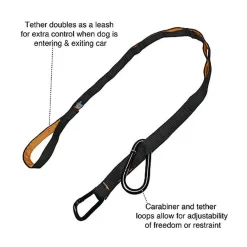 Kurgo - Tyrolienne De Sécurité ZIP LINE Pour Chiens -Fournitures Pour Chiens 74245