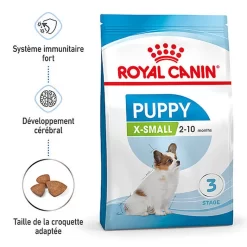 Royal Canin - Croquettes Puppy X-Small Pour Chiots - 3Kg
