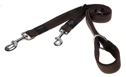Rogz - Laisse Utility Multiple Marron Pour Chiens - 180cm
