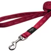 Rogz - Laisse Simple Alpinist Rouge Pour Chiens - L