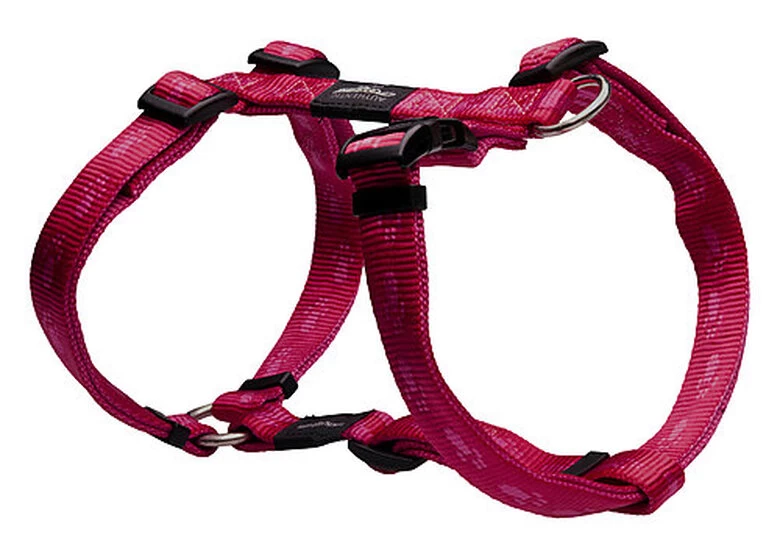 Rogz - Harnais En Nylon Rose Pour Chiens - L 1 Rogz - Harnais En Nylon Rose Pour Chiens - L