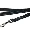 Rogz - Laisse Utility Noir Pour Chiens - 140x1,6cm