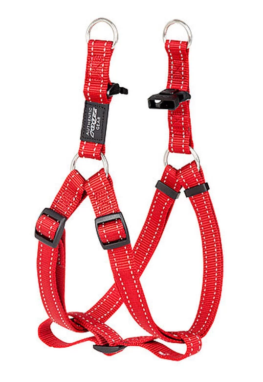 Rogz - Harnais Utility Rouge Pour Chiens - 32x1,6cm 1 Rogz - Harnais Utility Rouge Pour Chiens - 32x1,6cm
