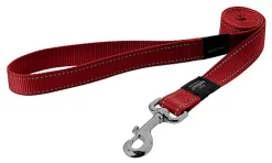 Rogz - Laisse Utility Rouge Pour Chiens - 120x2,5cm