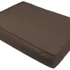 Wouapy - Matelas à Mémoire De Forme Marron Pour Chiens - 120x90x17cm