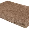 Wouapy - Matelas Moelleux Beige Pour Chiens - 100cm