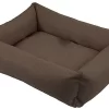 Wouapy - Sofa à Mémoire De Forme Marron Pour Chiens - 80x65x20cm