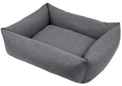 Wouapy - Sofa à Mémoire De Forme Gris Pour Chiens - 100x80x20cm