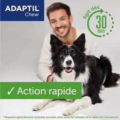 Adaptil - Bouchées Moelleuses D'Appaisement Adaptil Chew Pour Chiens - X30 8 Adaptil - Bouchées Moelleuses D'Appaisement Adaptil Chew Pour Chiens - X30 -Fournitures Pour Chiens 75216