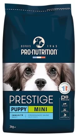 Pro-nutrition - Croquettes Prestige Mini Puppy Pour Chiots - 3Kg