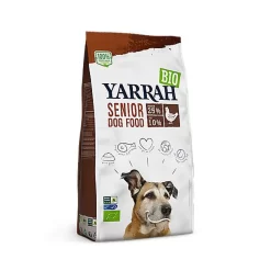Yarrah - Croquettes Bio Au Poulet Pour Chiens Seniors - 2Kg