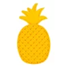 Duvoplus - Tapis à Lécher Forme Ananas Jaune Pour Chiens Et Chats - 30x16x1cm
