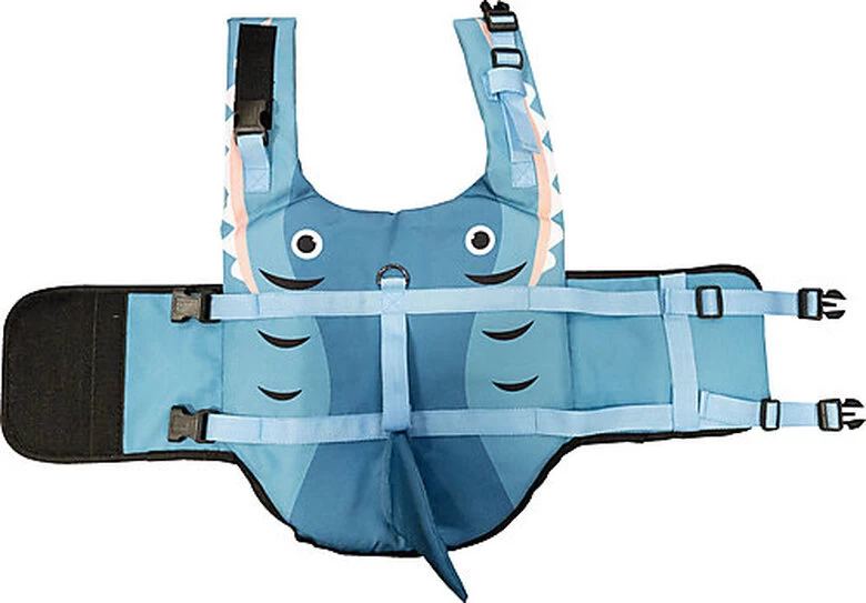 Croci - Gilet De Sauvetage Shark Pour Chiens - 35cm 2 Croci - Gilet De Sauvetage Shark Pour Chiens - 35cm – Image 2