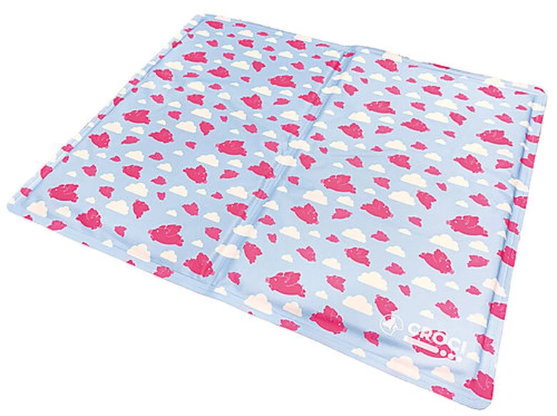 Croci - Tapis Rafraîchissant Chochon Volant Pour Chiens - 90x50cm 1 Croci - Tapis Rafraîchissant Chochon Volant Pour Chiens - 90x50cm